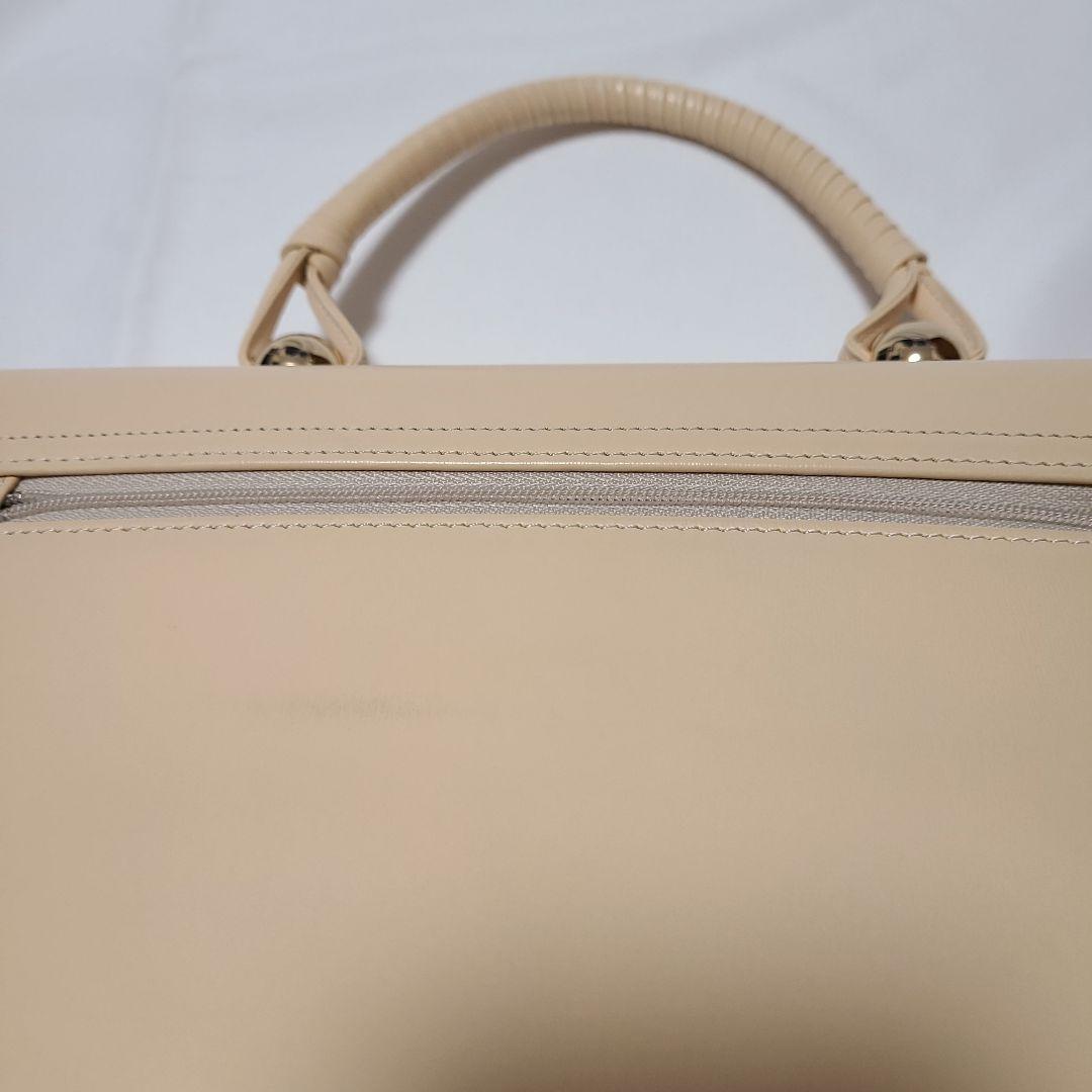 R*n様 濱野ハマノ　フォーマルバッグ　ベージュ 未使用級