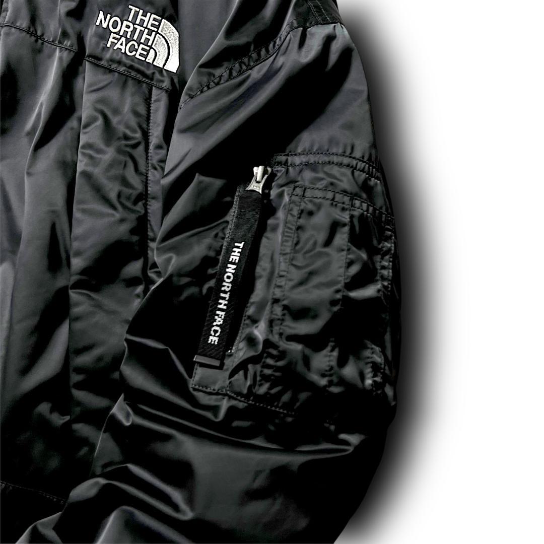 M ノースフェイス KULANE DOWN BOMBER ダウンジャケット 濃灰