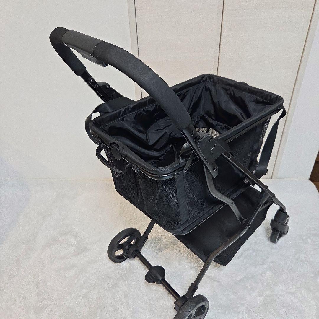 【極美品】Ecoca エコカ ショッピングカートクラシックブラック