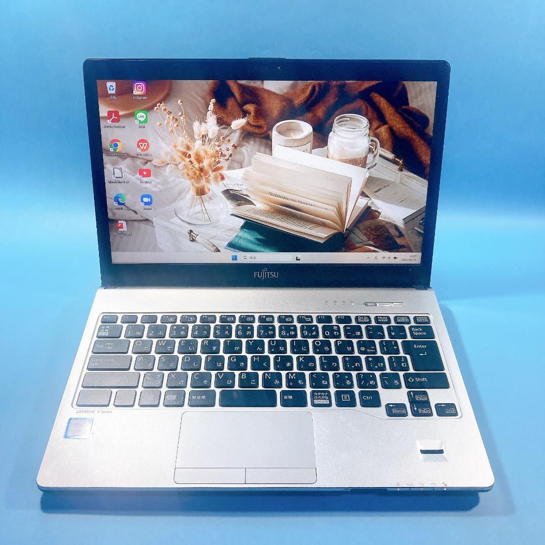 w49✨7世代 /限定 /Core i5/ 爆速SSD✨すぐ使えるノートパソコン