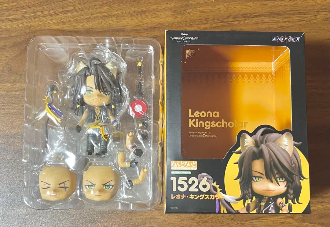 【中古】 ねんどろいど レオナ・キングスカラー フィギュア 1526