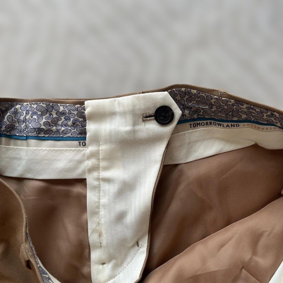 【新品タグ付】TOMORROWLAND スーツ/セットアップ/ベージュ/M