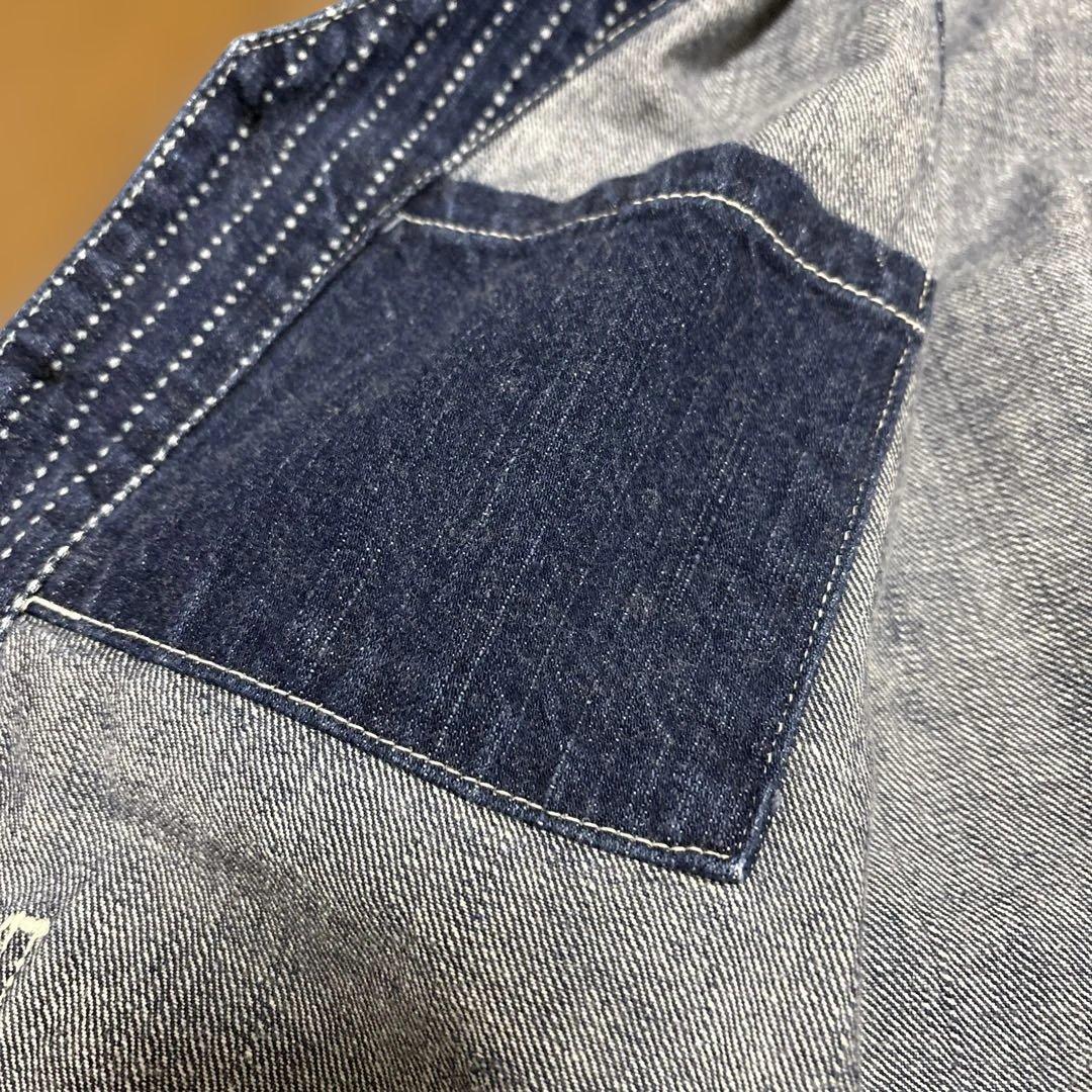 FLATHEAD ウォバッシュストライプデニムベスト