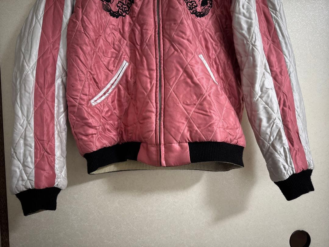 テーラー東洋スカジャンWHITETIGER×LANDSCAPE Lサイズ