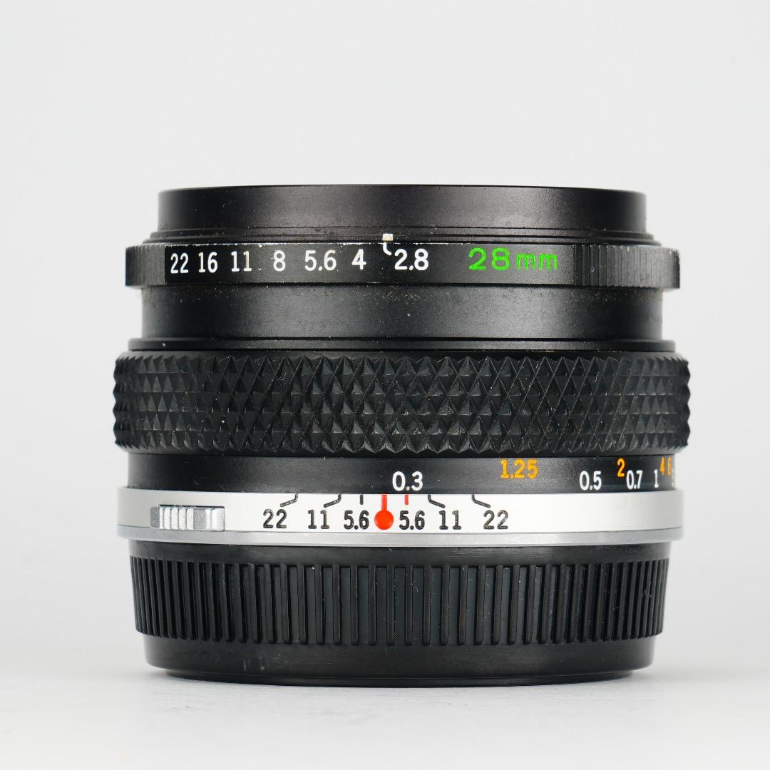 【整備＆テスト】オリンパス Zuiko auto-w 28mm F2.8 922