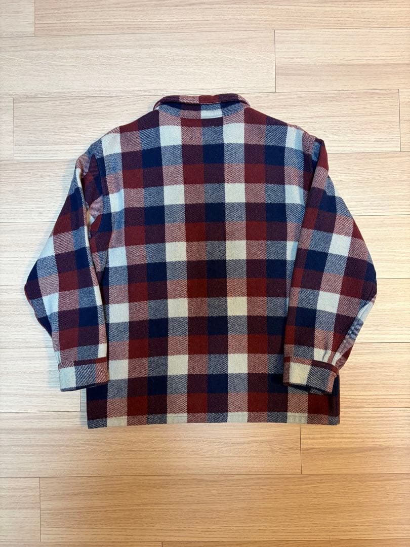 アベイシングエイプ 90年代 ブロックチェックネルシャツ XL