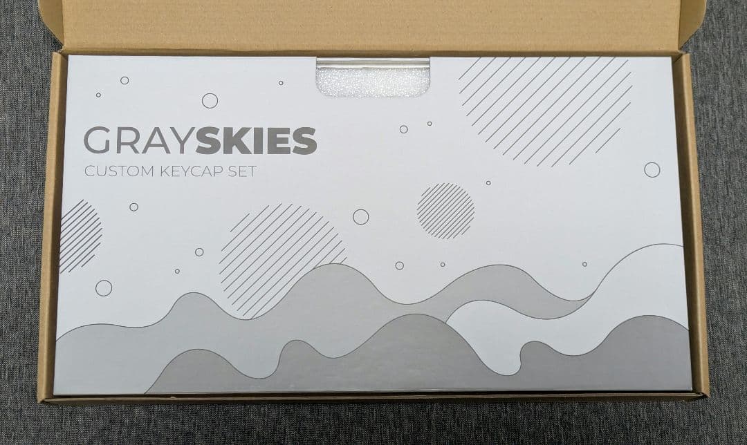 WuqueStudio Gray Skies キーキャップ