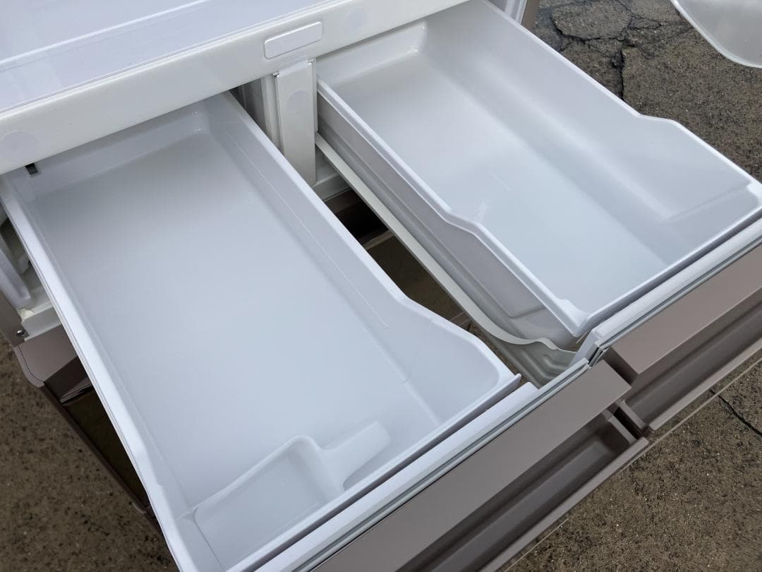 愛知岐阜/送料無料★日立　470L冷蔵庫　R-HWS47K-XN　2019年製