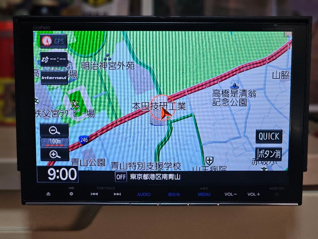 Gathers VXM-175VFEI カーナビ ットセキュリティコード付き