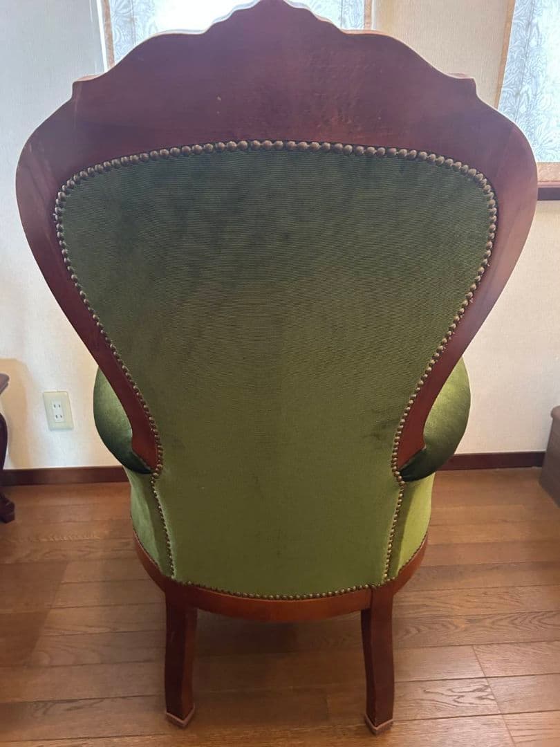マ*ニ様 サロンチェア　ラウンジチェア　ロココ調　アンティーク風