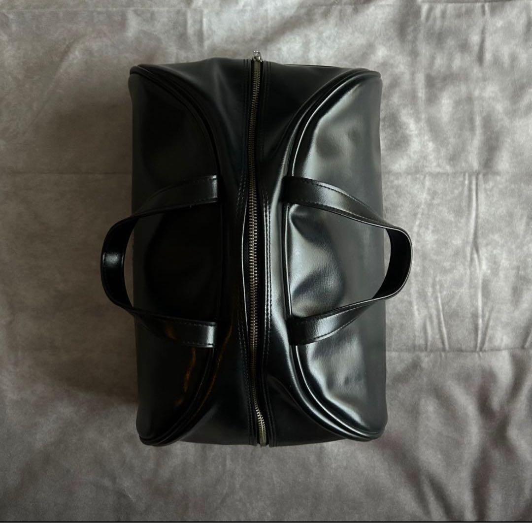 COMME des GARÇONS ブラックボストンバッグ