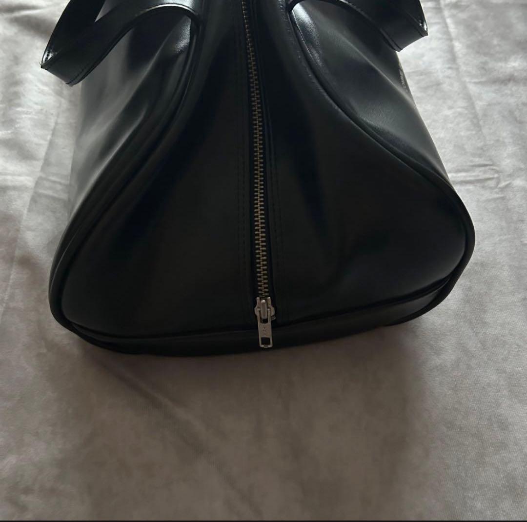 COMME des GARÇONS ブラックボストンバッグ