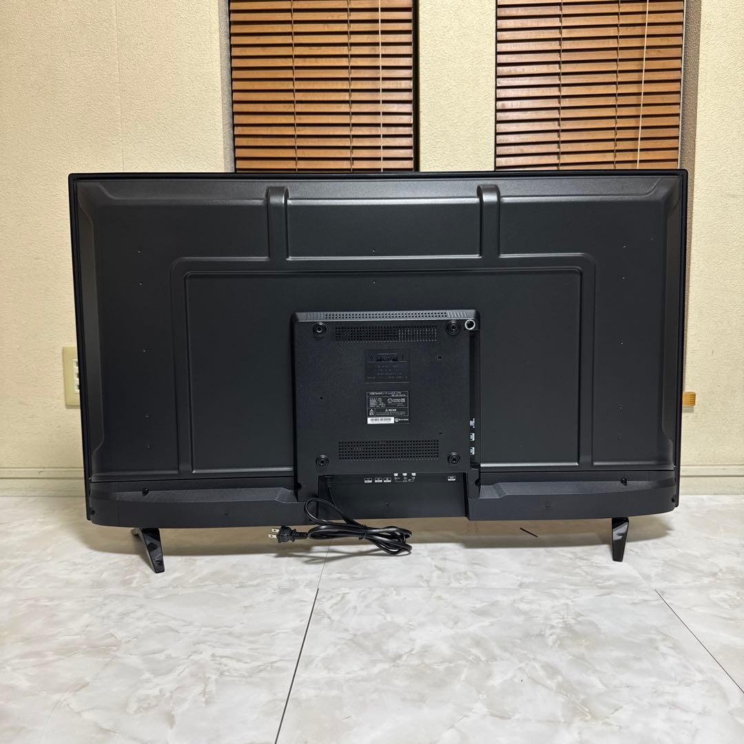 美品 42型チューナーレステレビ AndroidTV 豊富ネットコンテンツ内蔵