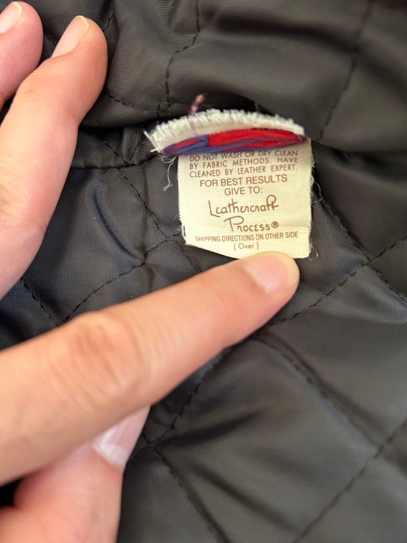 【絶版希少】 schott襟付トラッカーレザージャケット38ブラック黒