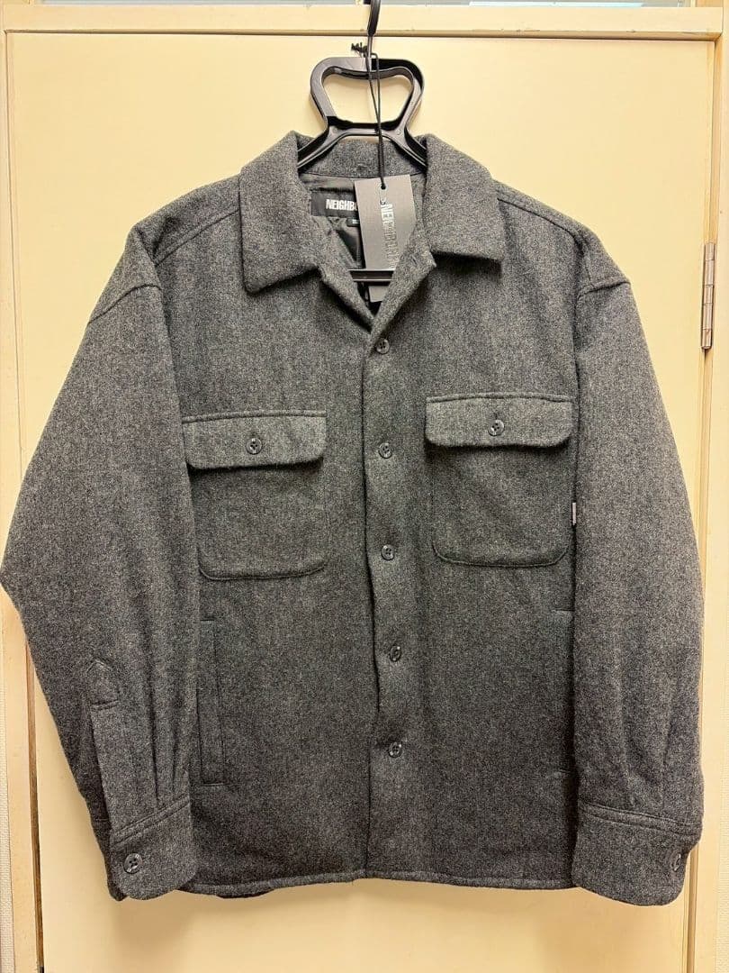 NEIGHBORHOOD ネイバーフッド CPOジャケット グレー Sサイズ