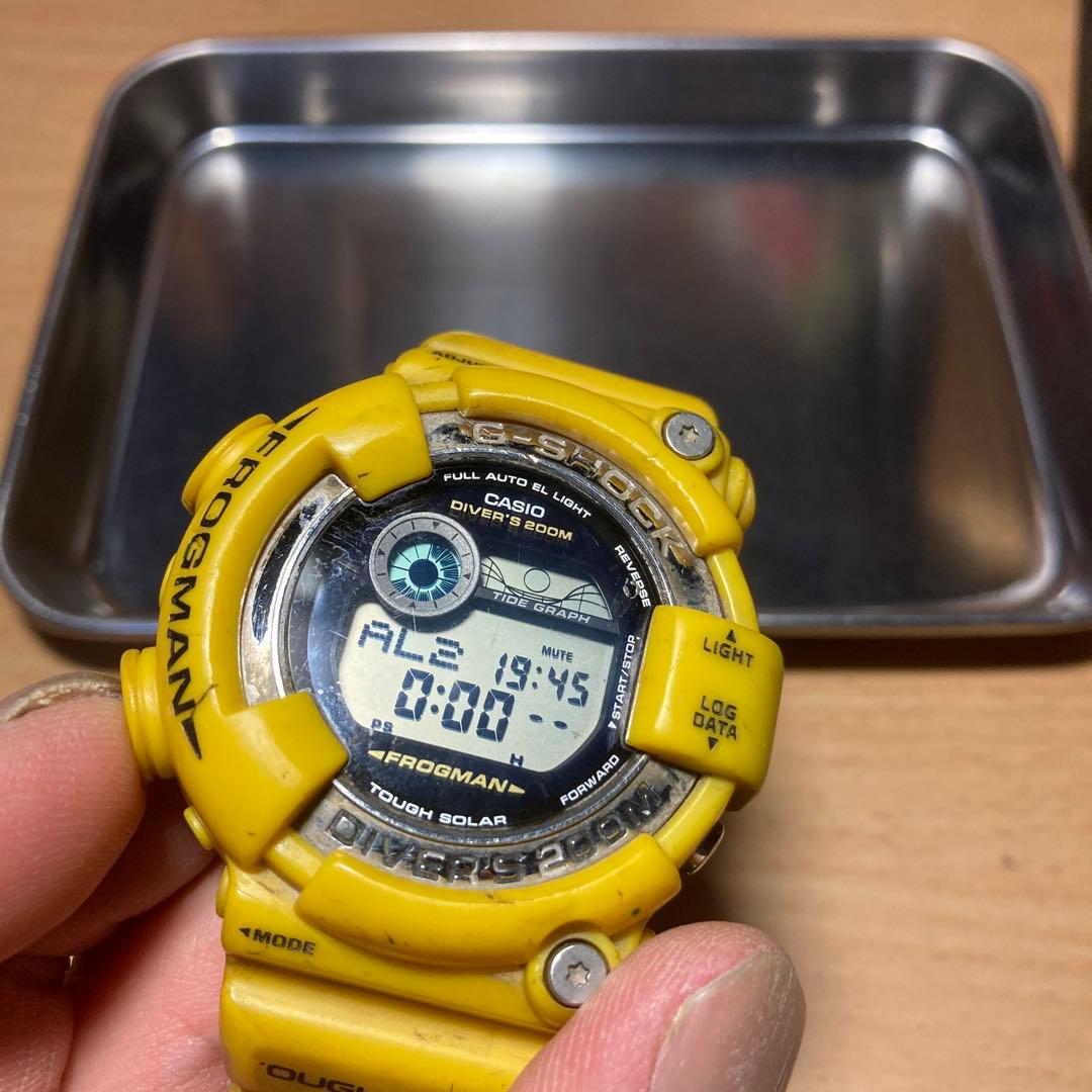 CASIO Frogman ダイバーズウォッチ イエロー