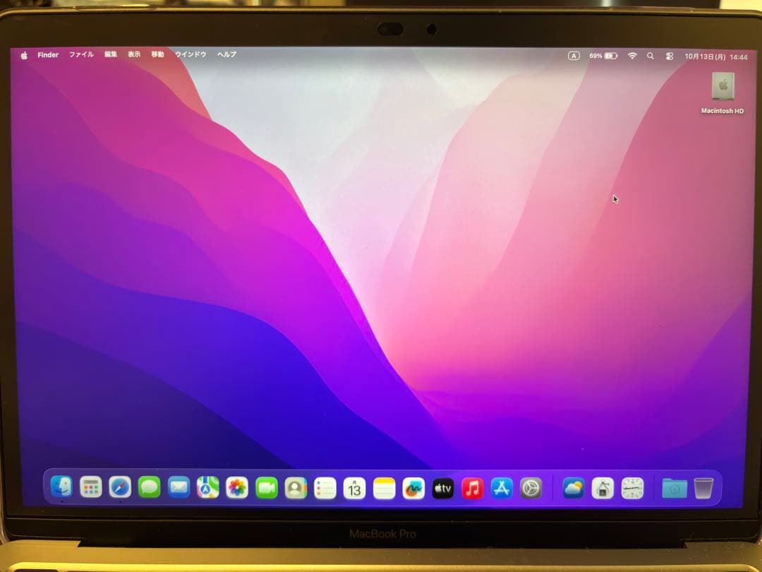 MacBook Pro M1 13 インチ 8GB/512GB スペースグレイ