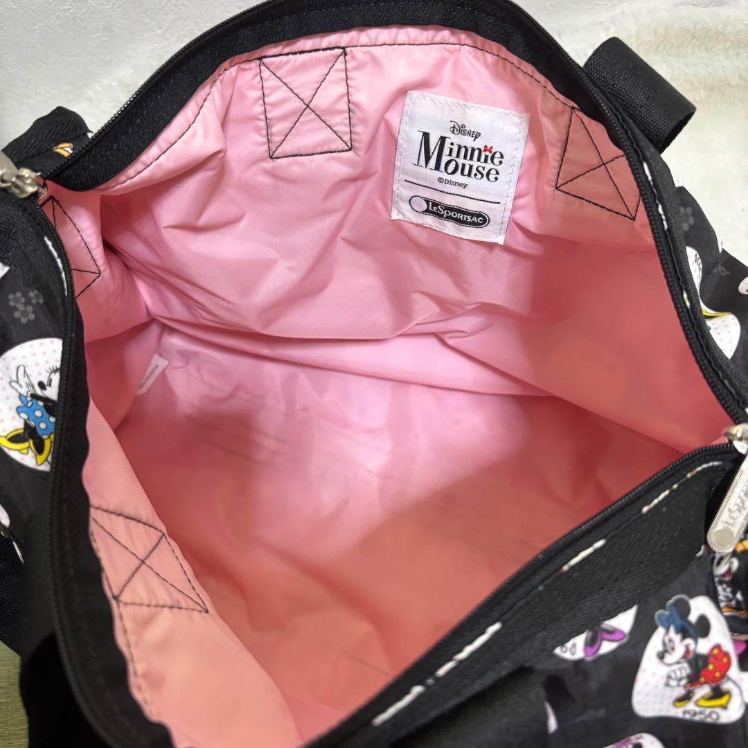 【美品 希少】限定 レスポートサック ミニーマウス 2way ボストンバッグ