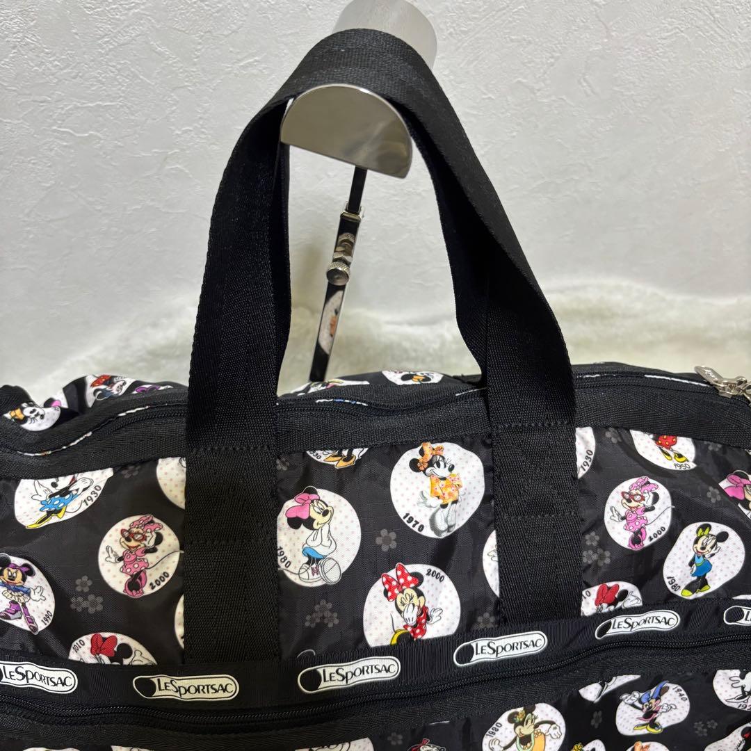 【美品 希少】限定 レスポートサック ミニーマウス 2way ボストンバッグ