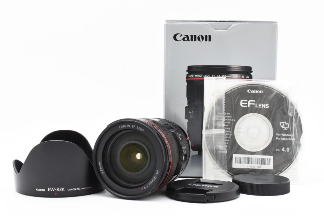 キャノン CANON EF 24-105mm F4L IS USM AFレンズ