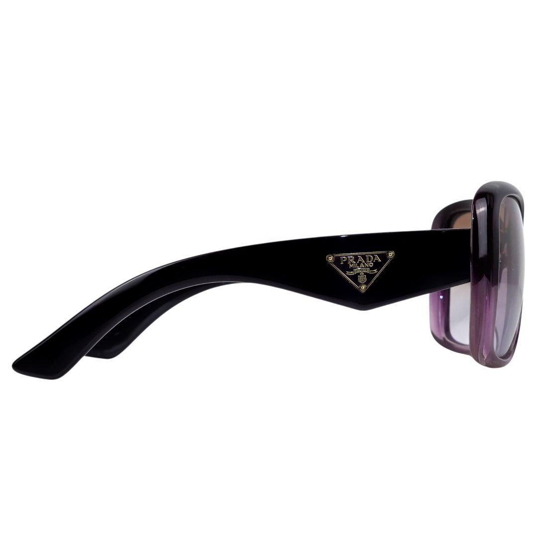 美品 プラダ PRADA トライアングル ロゴ グラデーション サングラス