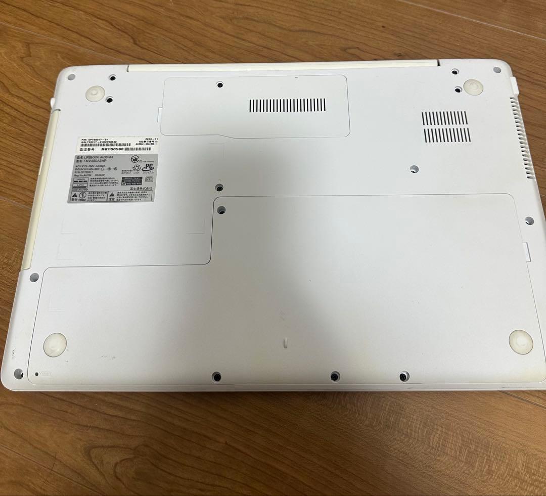 富士通 LIFEBOOK AH50/A3 メモリ8GB SSD128GB W11