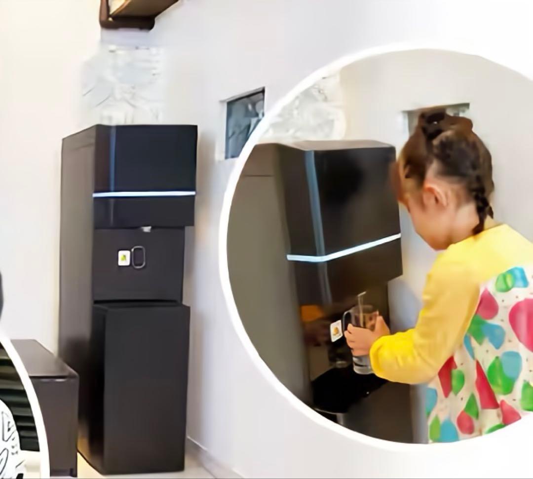 ジャパネットウォーターサーバーWFD4010 【ブラック】【超美品】【床置き】