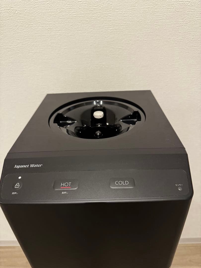 ジャパネットウォーターサーバーWFD4010 【ブラック】【超美品】【床置き】