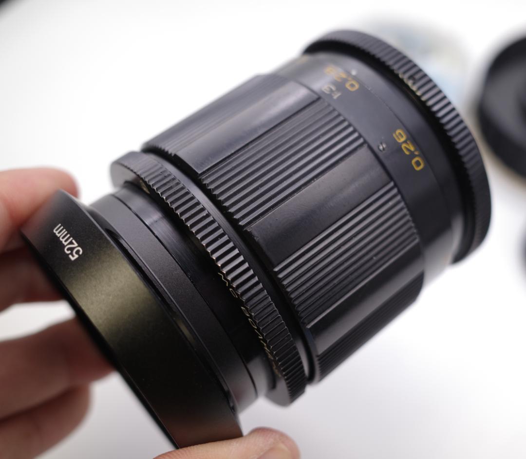 5　新品同様　星形ボケレンズ　MC VOLNA-9 50mm/f2.8 付属品付
