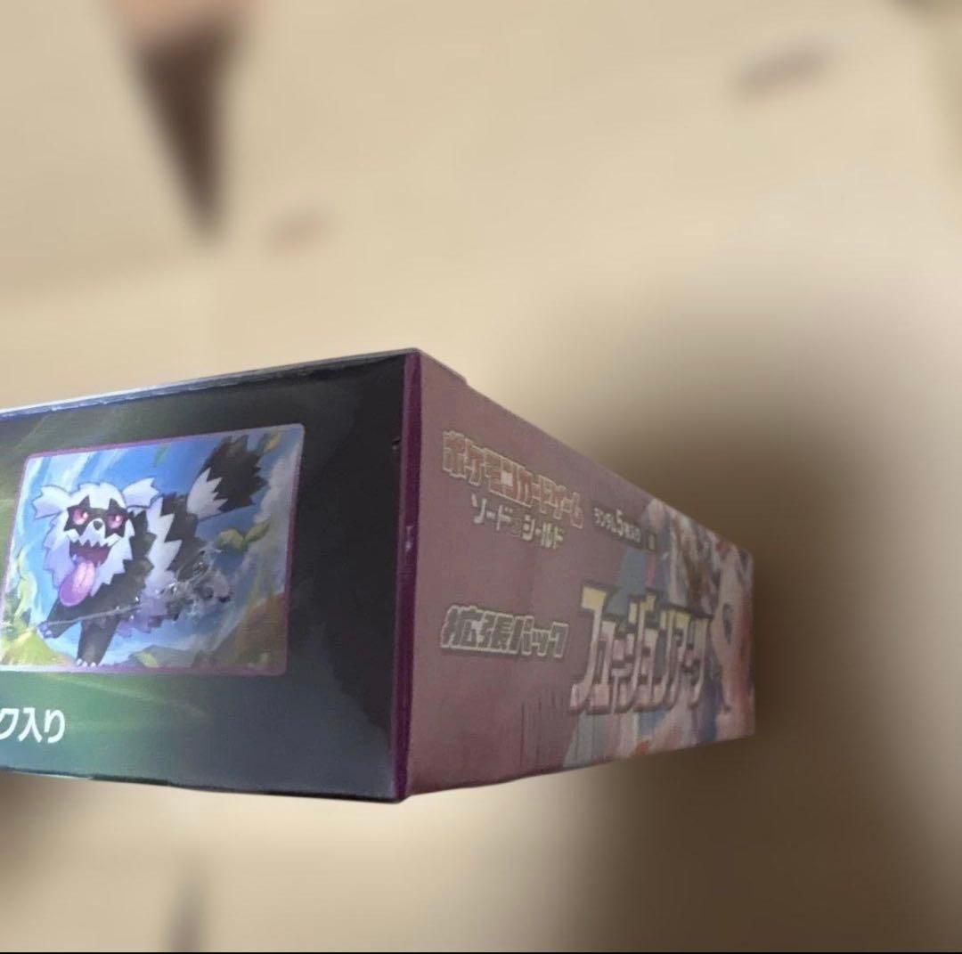 お*わ様 フュージョンアーツ 未開封BOX シュリンク付き ポケモンカード