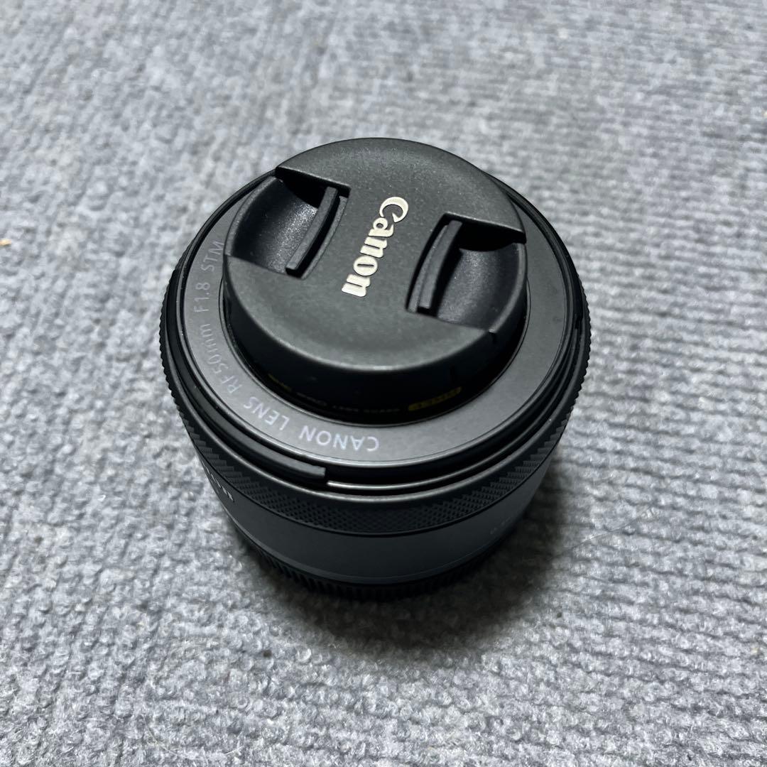 Canon RF50mm F1.8 STM 保護フィルター付