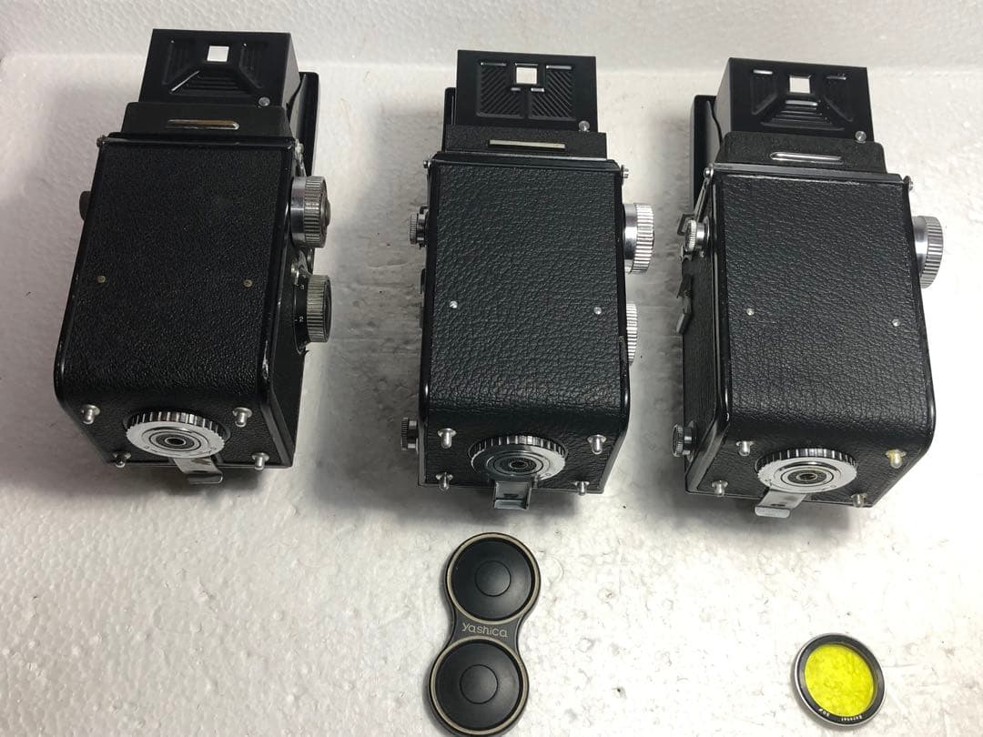 ☆YashicaFlex 二眼レフカメラ 3台セット「動作確認済み」