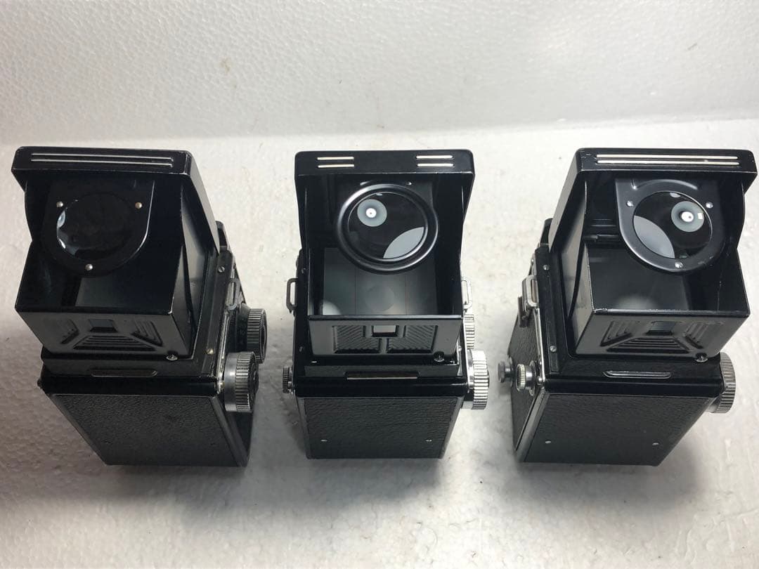 ☆YashicaFlex 二眼レフカメラ 3台セット「動作確認済み」