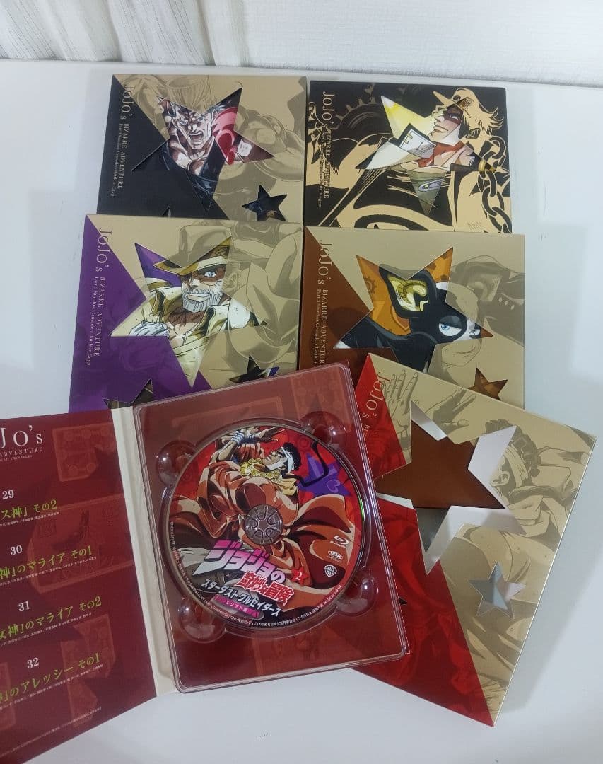 ジョジョの奇妙な冒険 第1部〜第5部 アニメDVD全巻セット