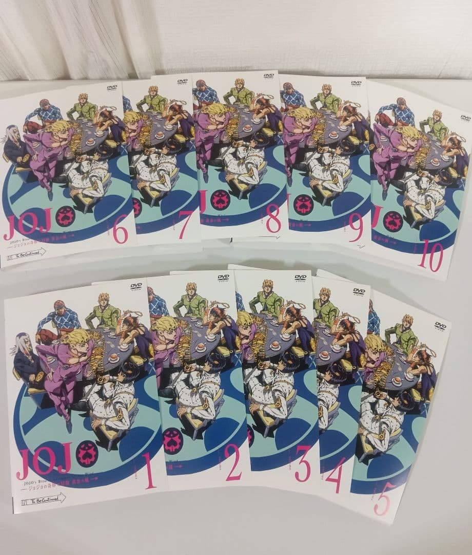ジョジョの奇妙な冒険 第1部〜第5部 アニメDVD全巻セット