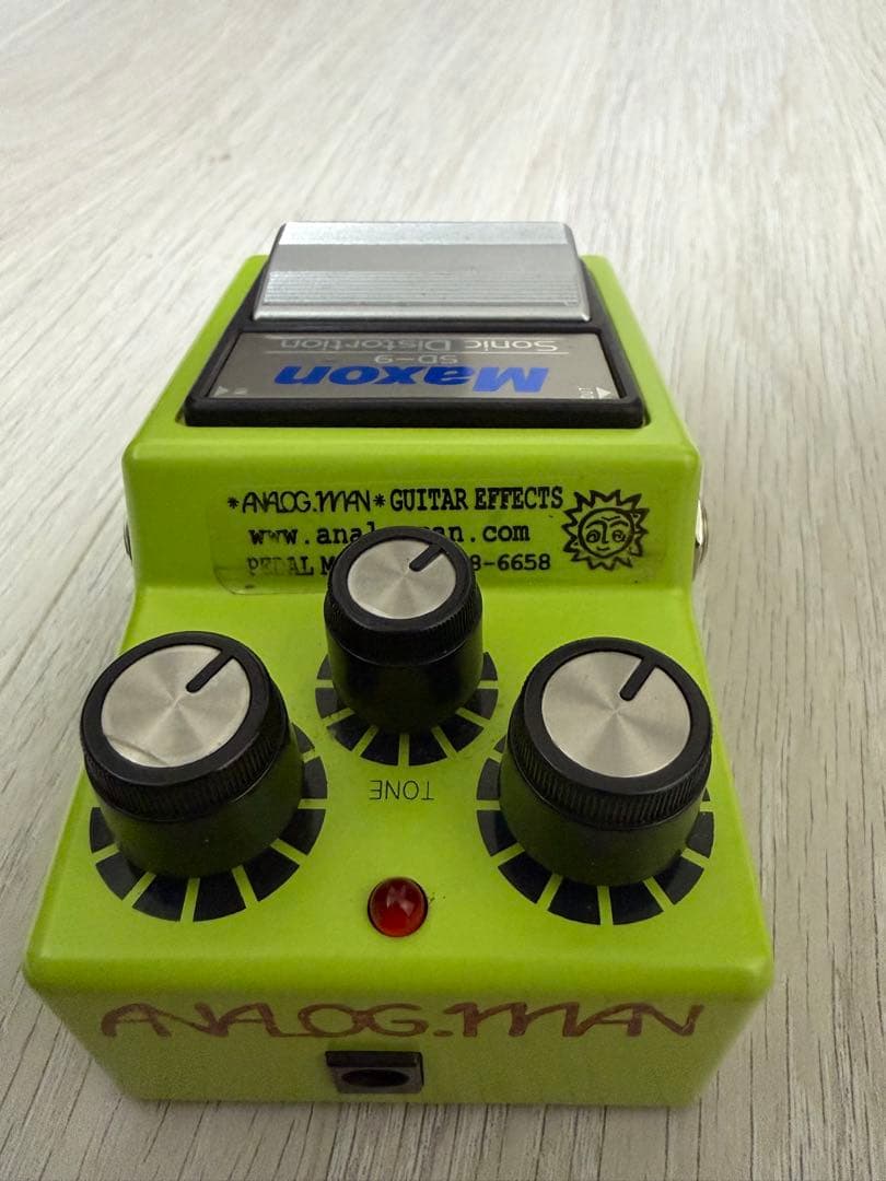 Analog.man Maxon SD-9 Mod アナログマン