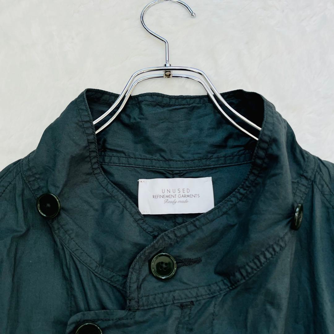 UNUSED アンユーズド　モッズコート　ミリタリーコート【サイズ4】　カーキ