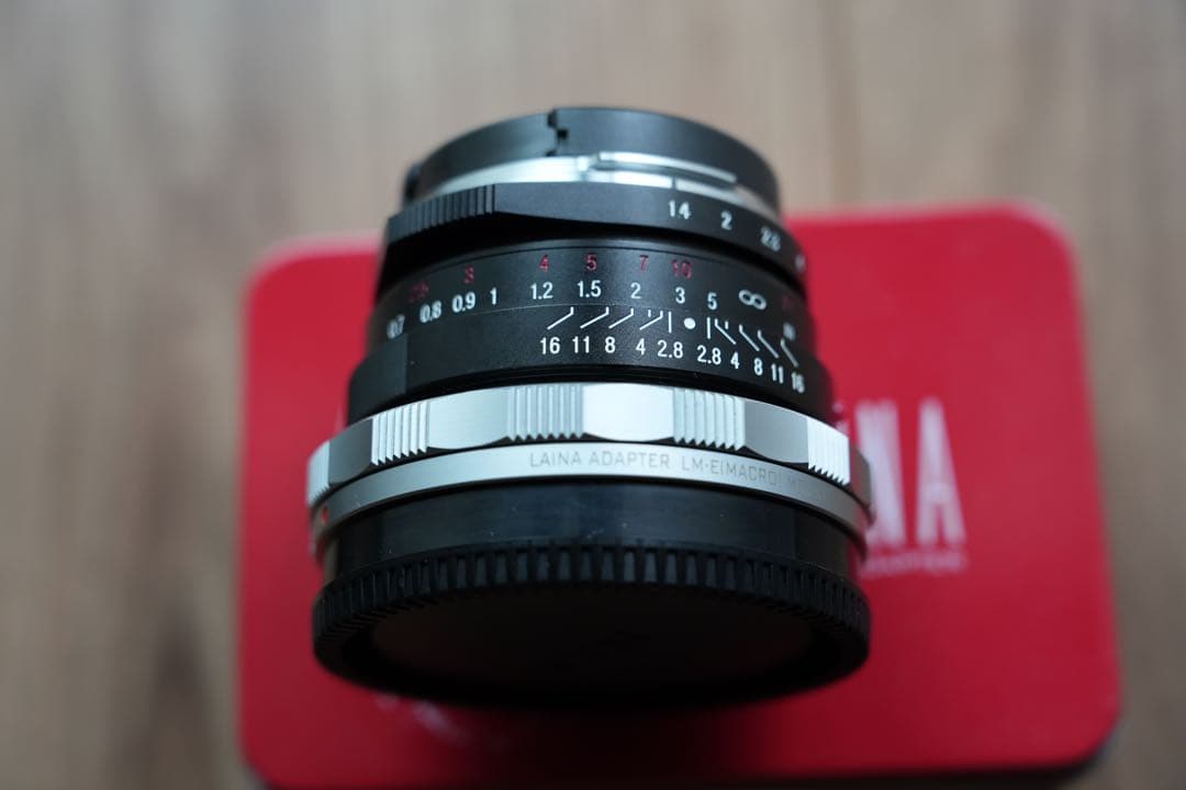 NOKTON 35mm F1.4 II SC VM M-Eマウント変換アダプター