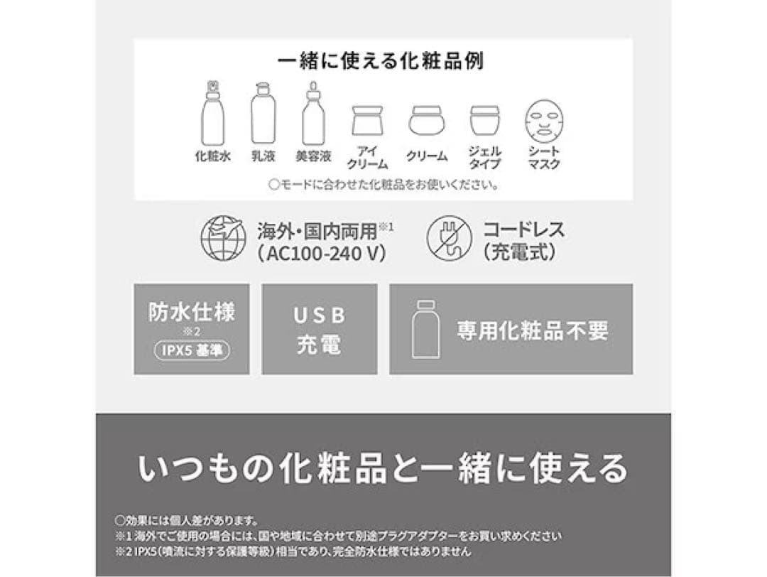 Panasonic イオン美顔器 イオンブースト マルチEX EH-SK85