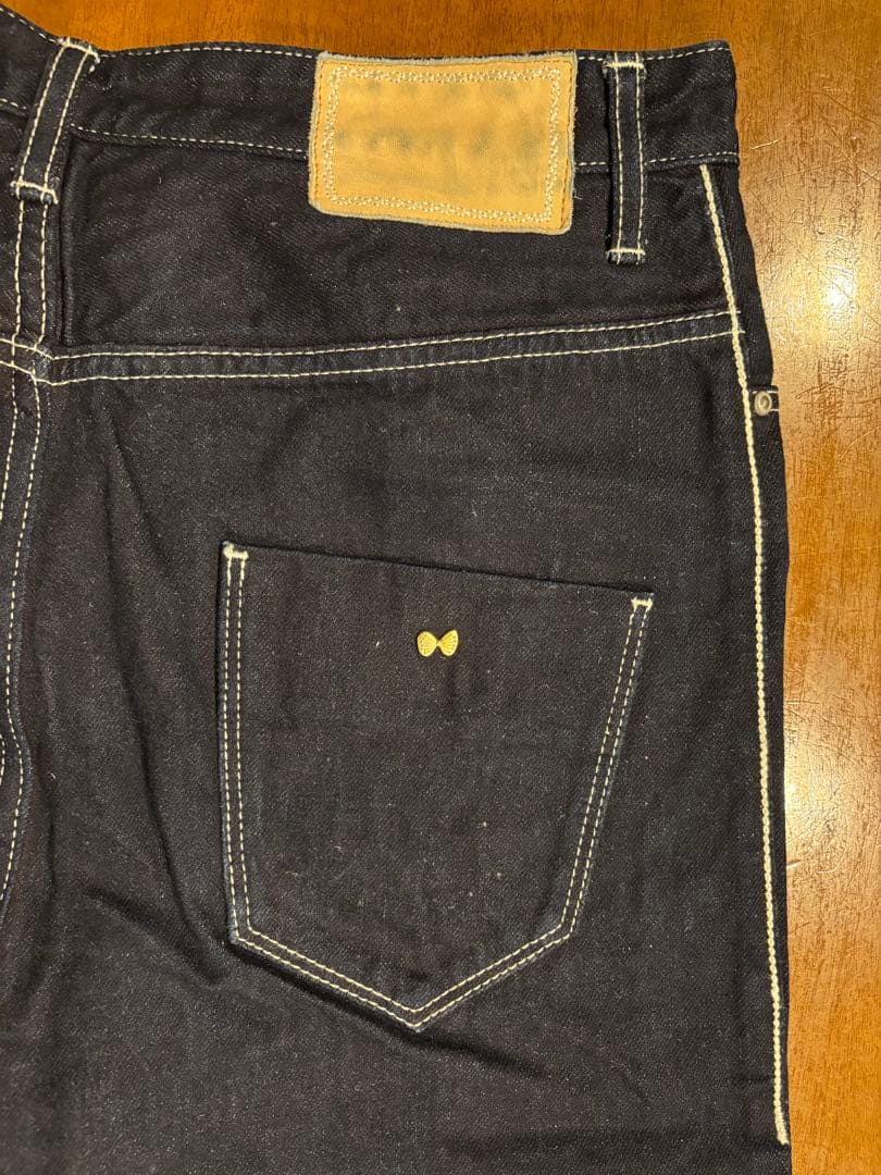 ミナペルホネン　always テーパードデニム