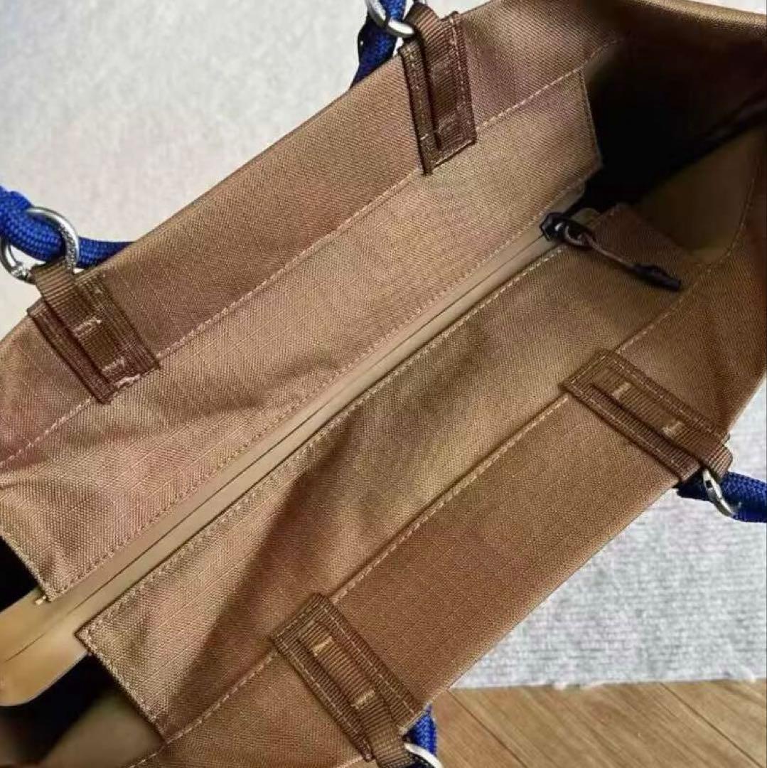 topologie カーキ トートバッグ