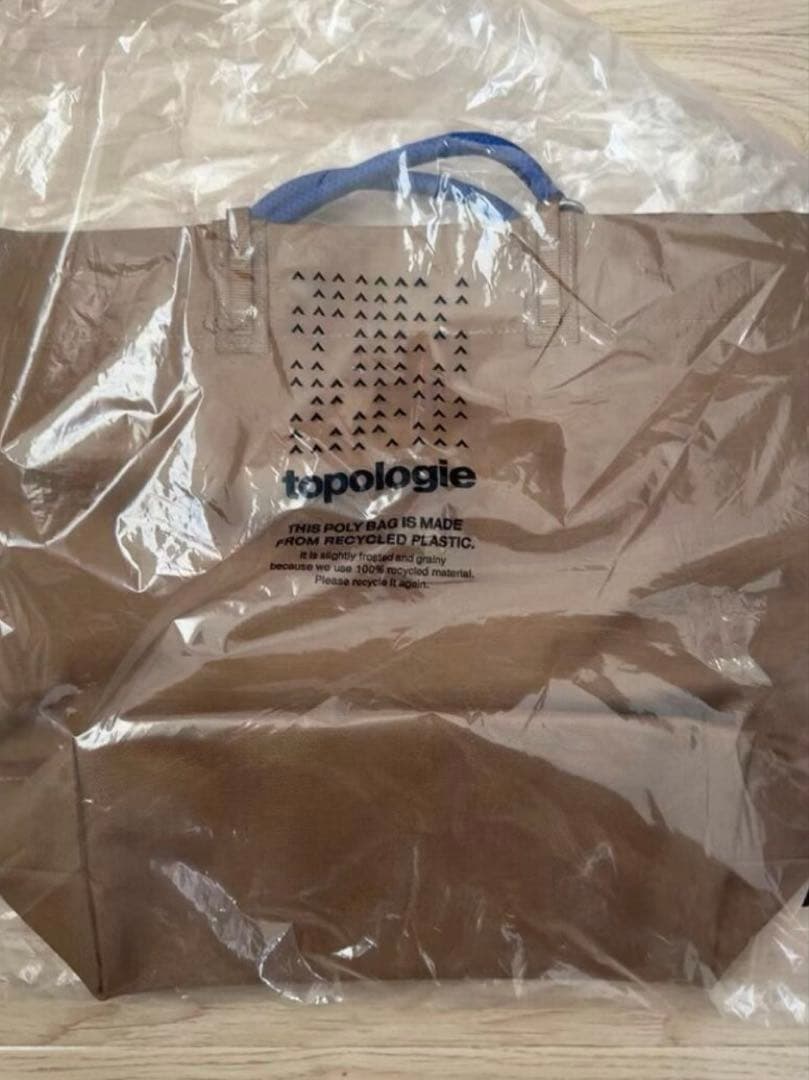 topologie カーキ トートバッグ