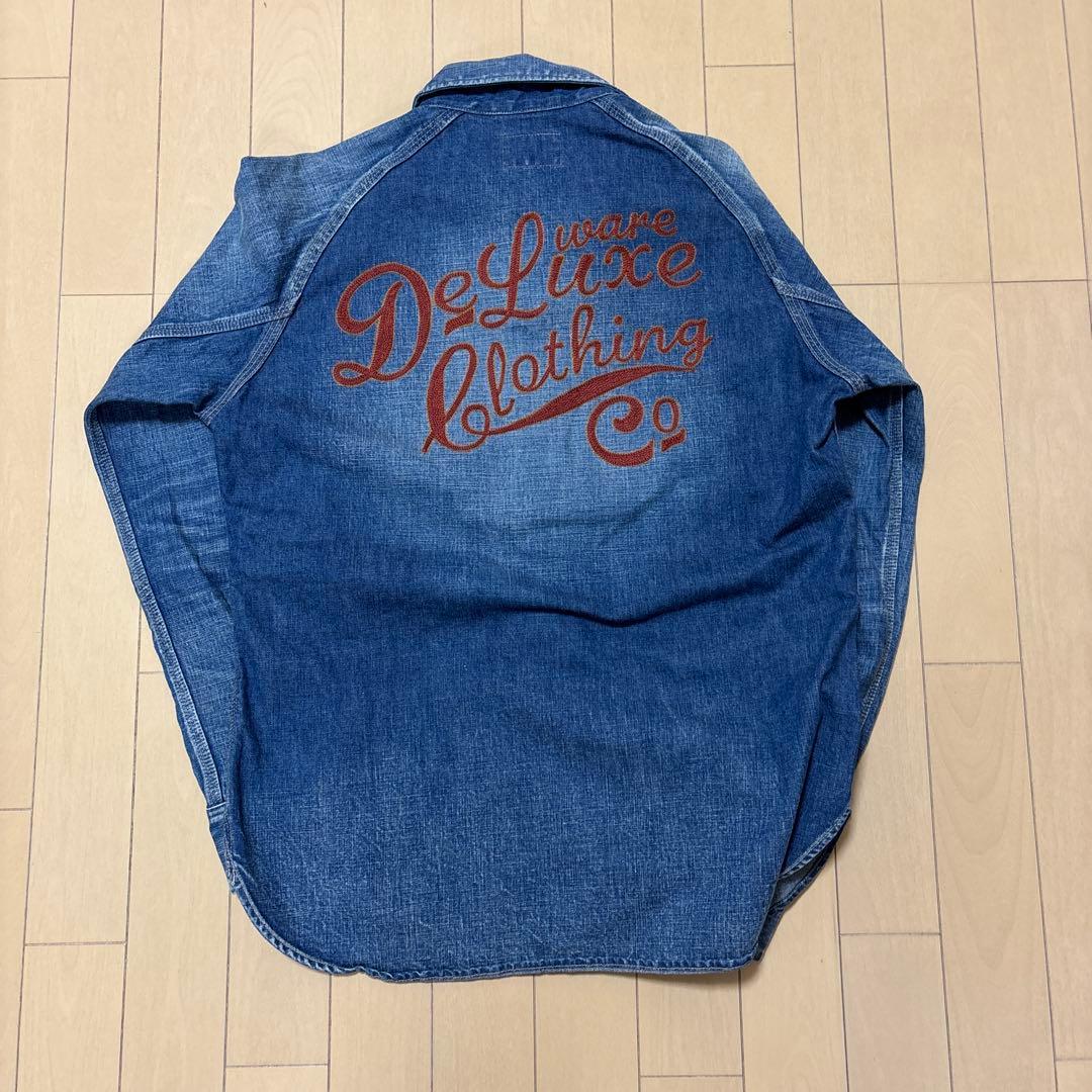 エイト 激レア デラックスウェア 刺繍デニムシャツ