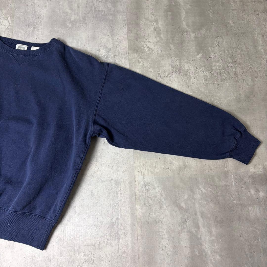 90s 韓国製 OLD GAP オールドギャップ ブランク 無地 スウェット 紺