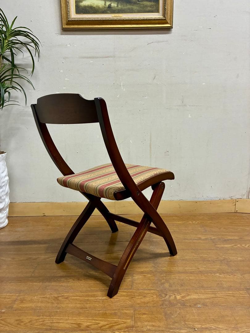 管383☆マルニ☆maruni☆マキシマム☆ツーロン フォールディングチェア