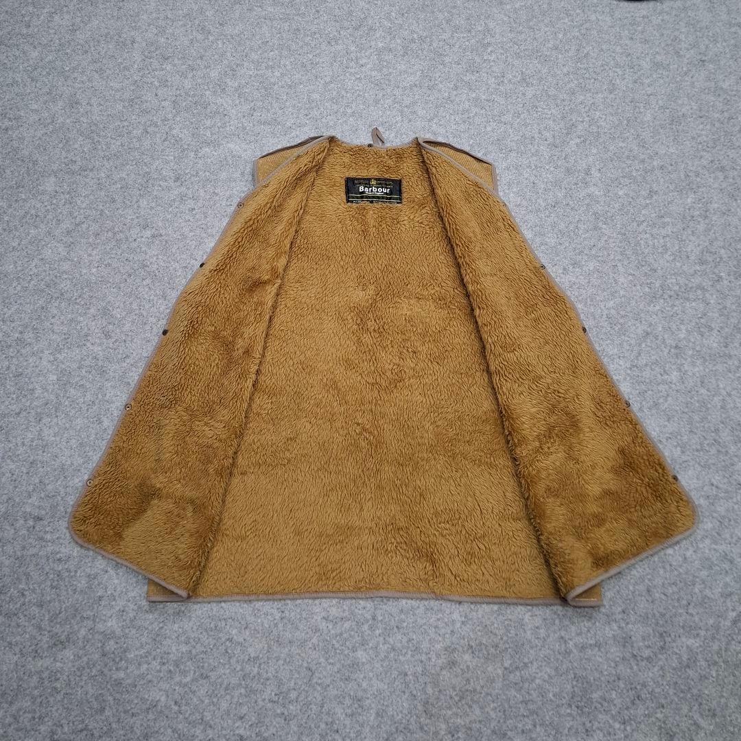 希少色　70s 　バブアー　40 パイル　ライナー　ベスト　A295