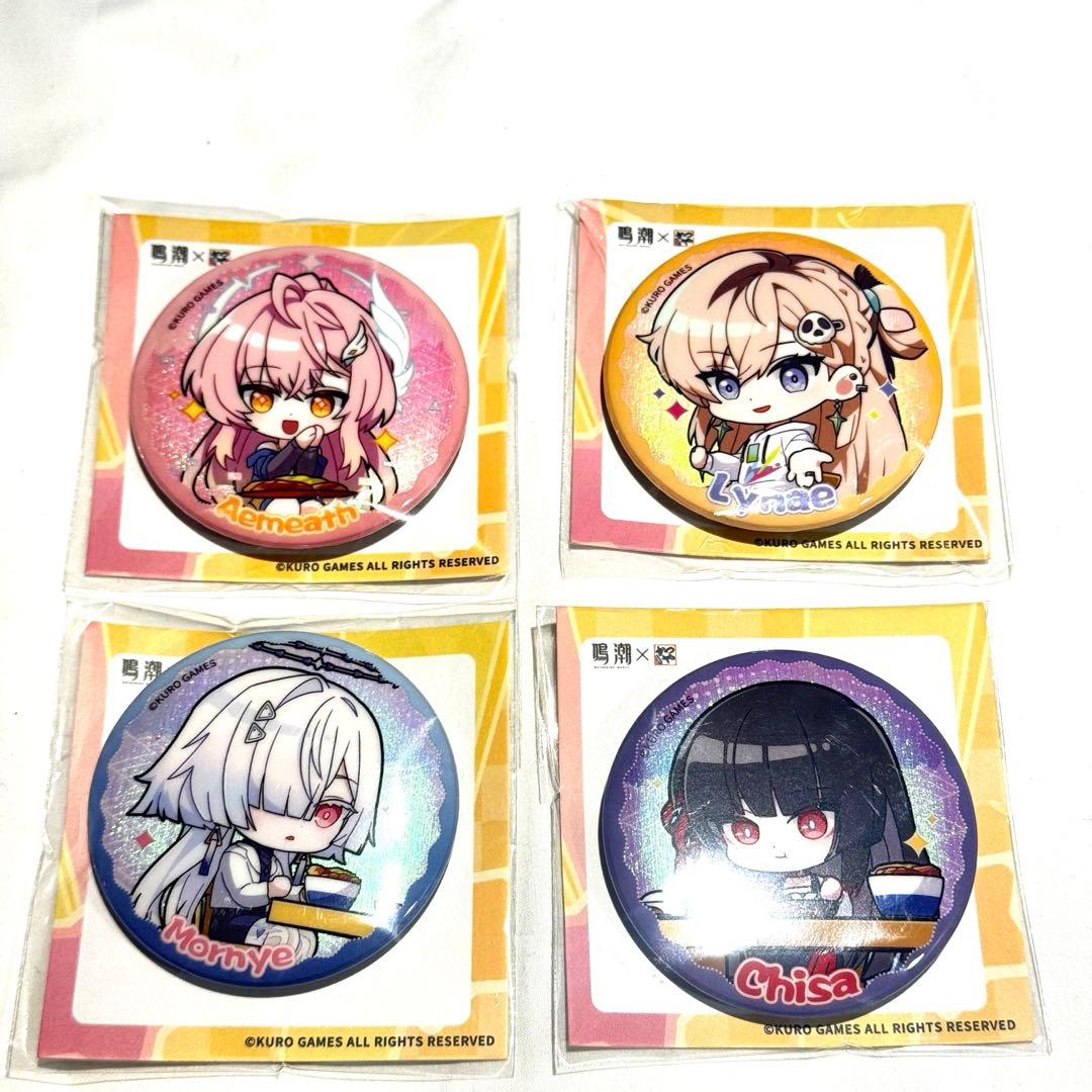 【海外かつやコラボ】鳴潮　台湾限定　ランダム缶バッジ　コンプセット