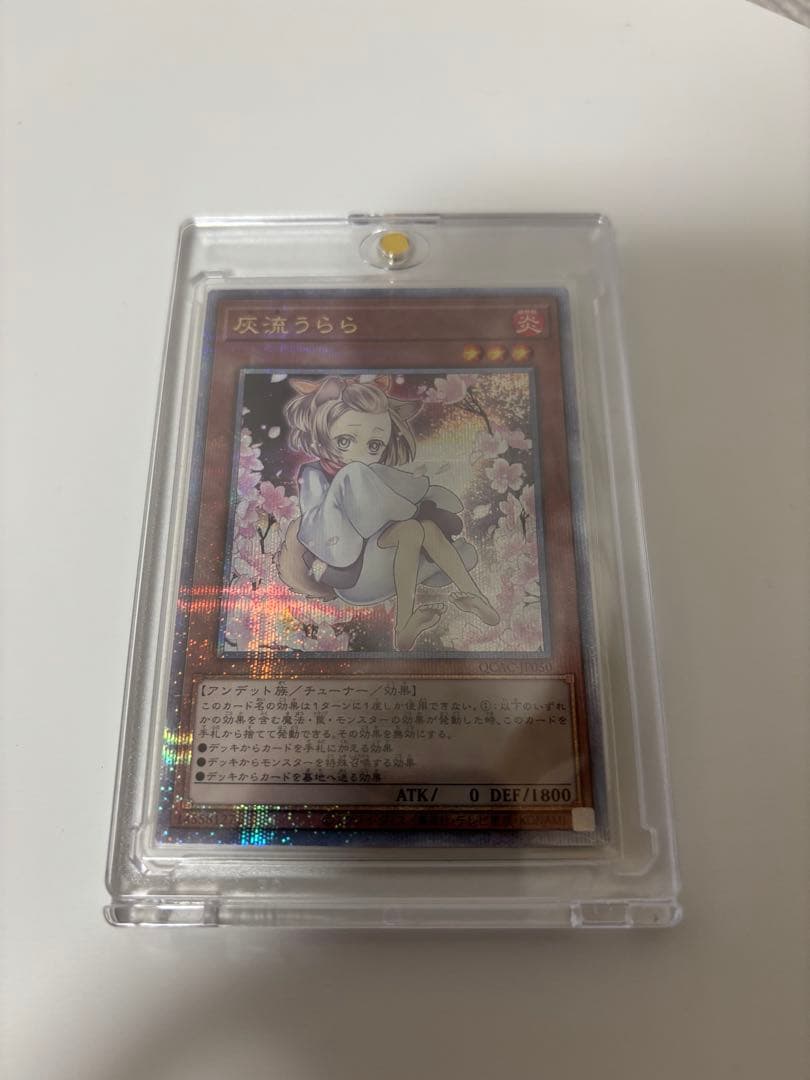 遊戯王　灰流うらら 絵違い 25thプリシク