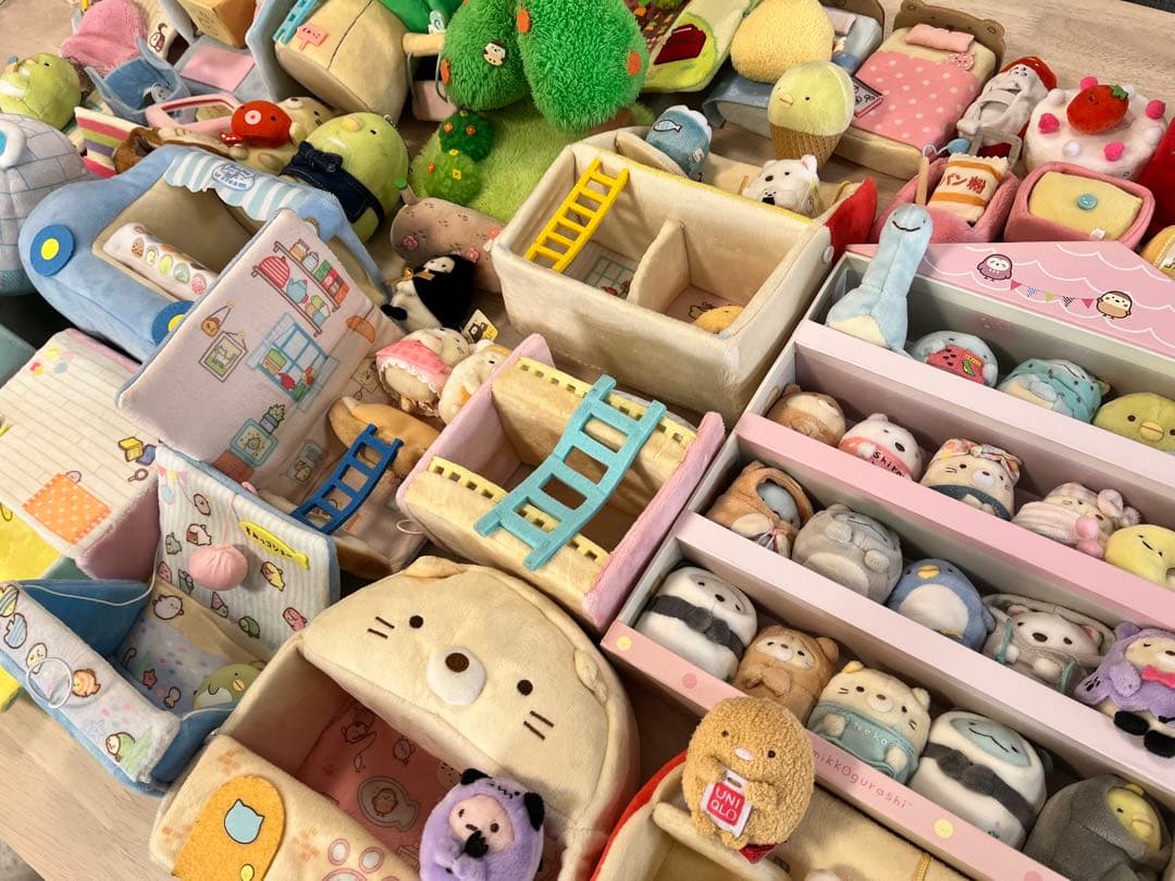 すみっコぐらし・マスコット＆お家セット