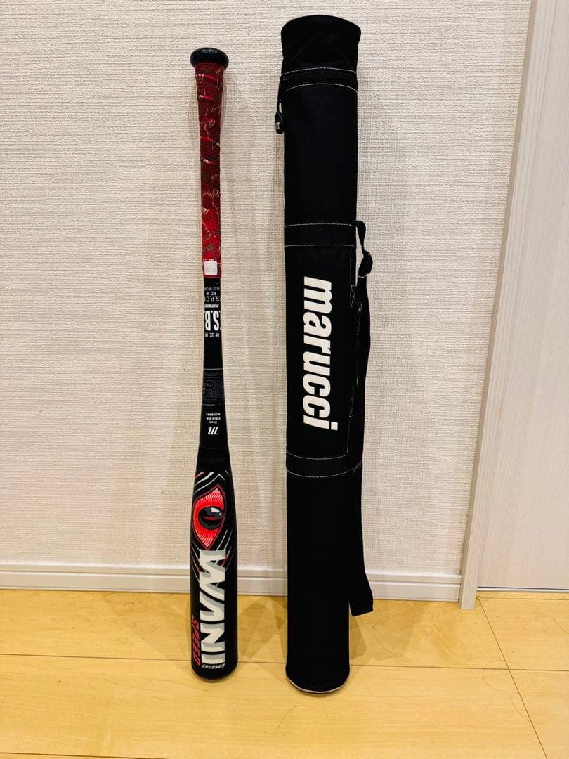 【最強赤ワニ一般用】marucci WANI SPEED 軟式バット 84センチ